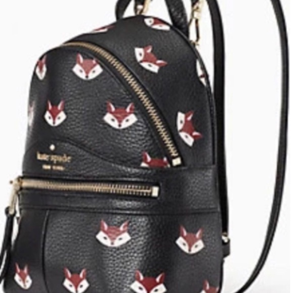 KATE SPADE OUT OF THE WOODS CUTIE FOX BACKPACK - Picture 3 of 9